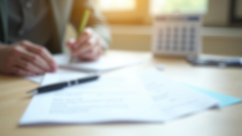 Documents contractuels et calendrier sur un bureau, mettant en avant les délais importants